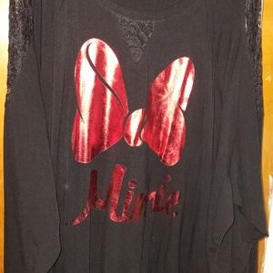 Minnie mouse blouse plus size